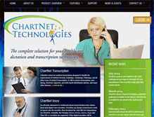 Tablet Screenshot of chartnettech.com